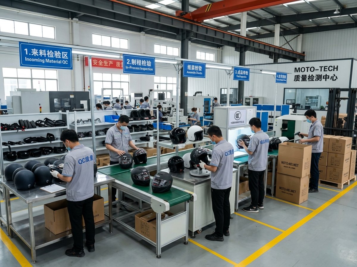 third party helmet testing and factory qc systems
