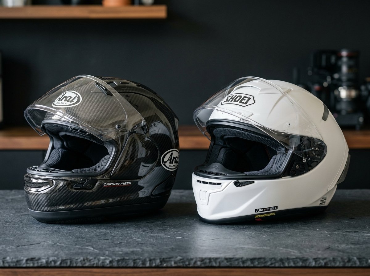 carbon fiber vs fiberglass helmet protection comparison