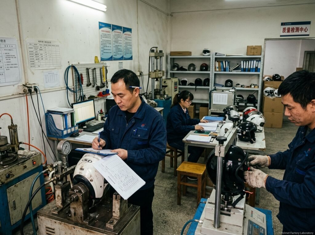 why helmet factory laboratory capabilities matter