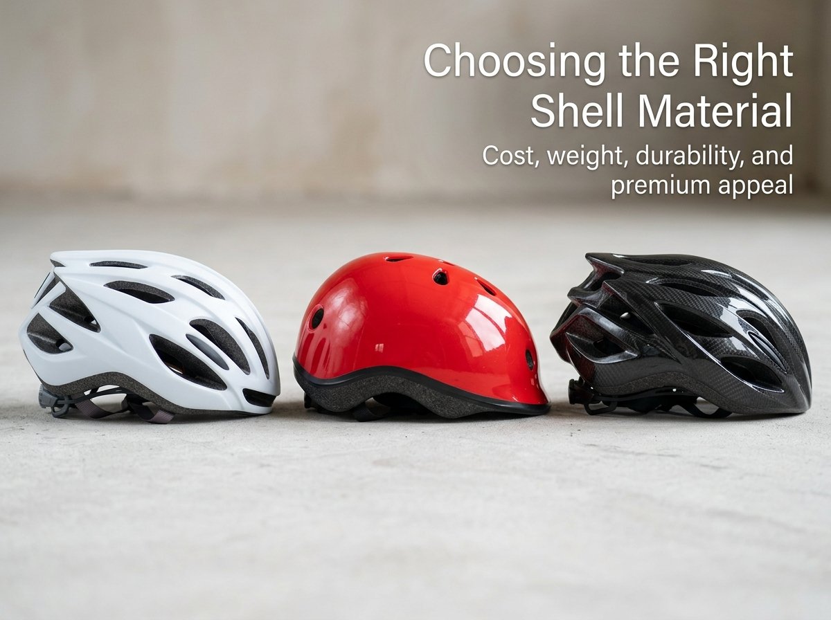 how to choose bicycle helmet shell material