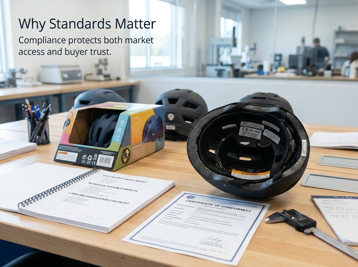 cycle helmet certification compliance