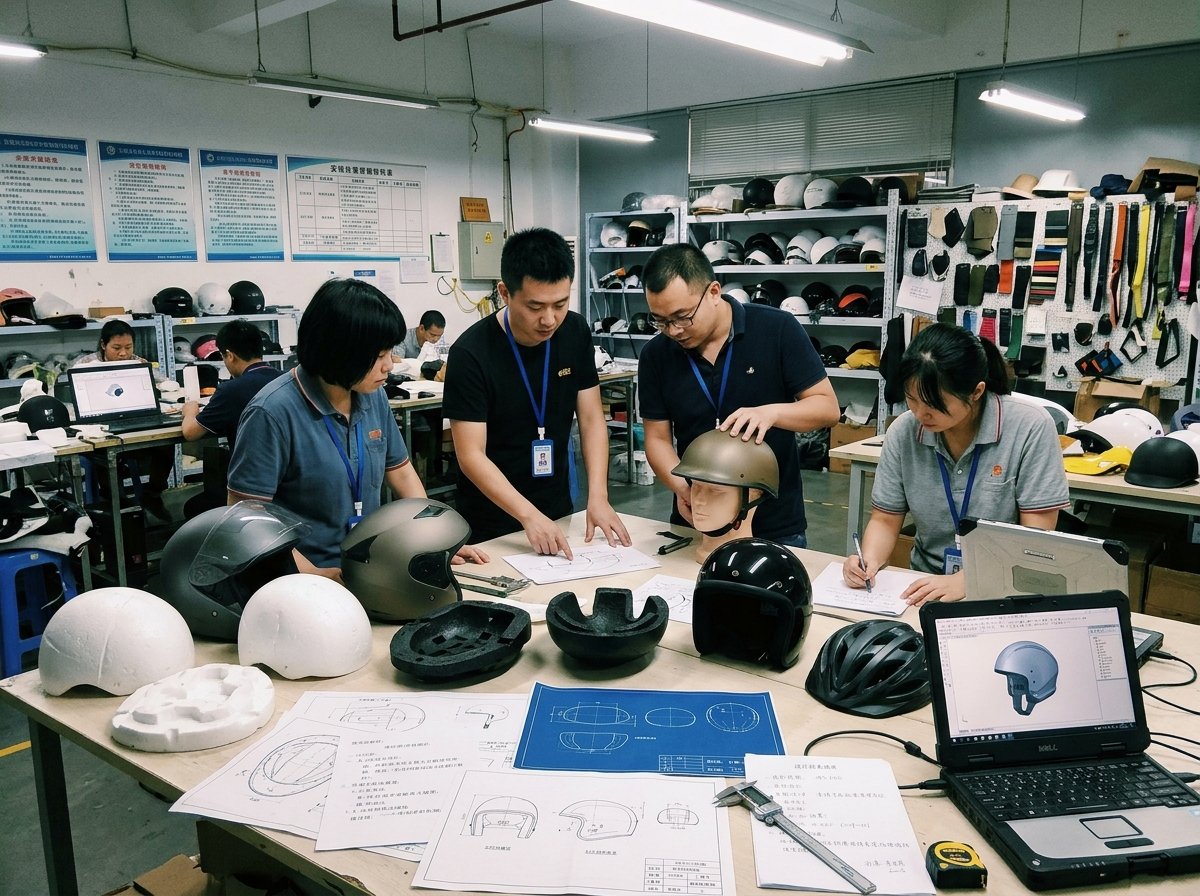 design brief to helmet prototype