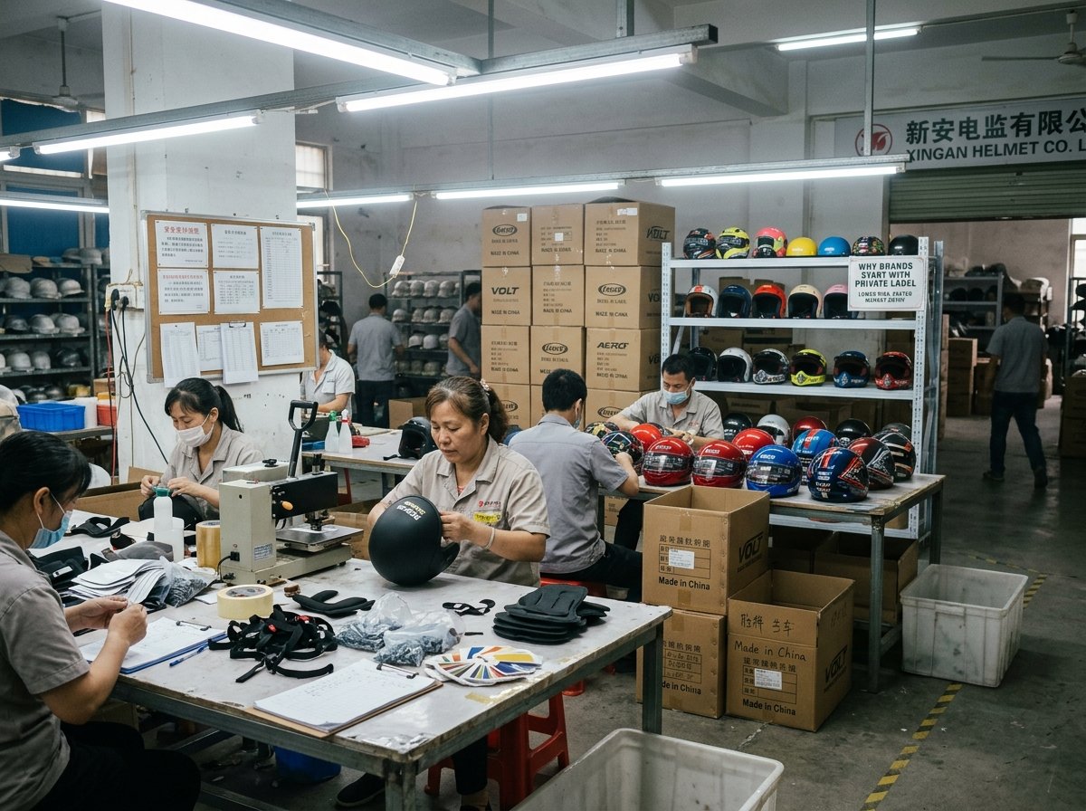private label helmet manufacturing