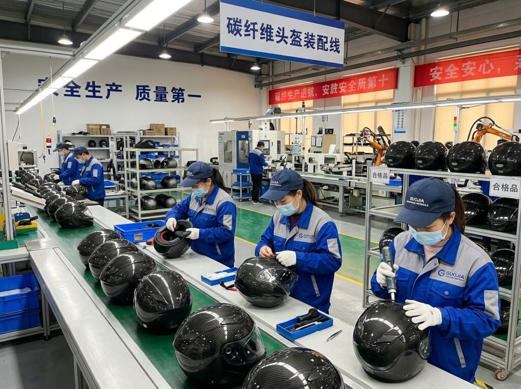 carbon fiber motorcycle helmet safety and strength