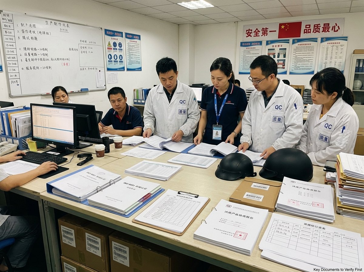 key helmet documents and certifications to verify